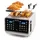 zachvo Langschlitz-Toaster Silber