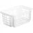 Rotho Drehstapelkorb Reverso small 29,5 x 19 x 12,5 cm transparent