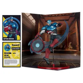 McFarlane Toys Marvel Rivals Actionfigur Captain America 20 cm