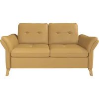 sit&more 3-Sitzer SIT & MORE "Göteborg", gelb (curry), B:191cm H:90cm T:102cm, Sofas, inklusive Sitztiefenverstellung und Federkern