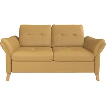 sit&more 3-Sitzer SIT & MORE "Göteborg", gelb (curry), B:191cm H:90cm T:102cm, Sofas, inklusive Sitztiefenverstellung und Federkern