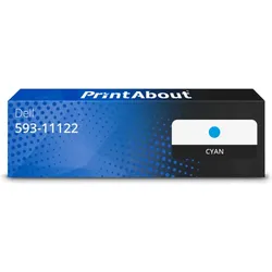 Toner kompatibel mit Dell 593-11122 (1M4KP) - Cyan