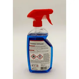 Nigrin Scheiben-Entfroster 500ml Sprühflasche, Scheiben-Enteiser-Spray, Pumpzerstäuber, wirksam bis -55° C, verhindert Wiedervereisung