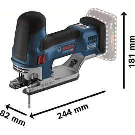 Bosch Akku-Stichsäge GST 18V-155 SC mit L-BOXX