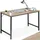 Tectake tectake® Schreibtisch, Industrial Style, große Beinfreiheit, Höhe 75,5 cm
