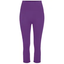 LASCANA Caprileggings kniebedeckend Lila 32/34