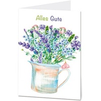 LUMA Glückwunschkarte Alles Gute DIN B6