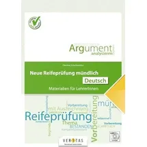 Veritas Verlag Neue Reifeprüfung mündlich - Materialien für LehrerInnen - Deutsch: Buch mit CD-ROM (Neue Reifeprüfung mündlich, Deutsch)