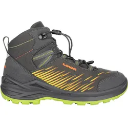 LOWA Kinder Multifunktionsstiefel ZIRROX GTX MID, ANTHRAZIT/FLAME, 33