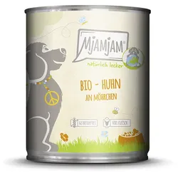 MjAMjAM - BIO für Hund 800g MjAMjAM Hund 6x800g BIO Huhn mit Möhrchen