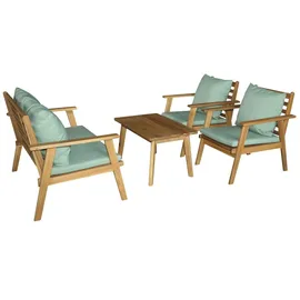 Primaster Lovina Loungeset braun/grün