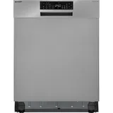 Sharp Unterbau-Geschirrspüler | Spülmaschine 60 cm | 14 Maßgedecke | 8 Programme | AquaStop | Inverter Motor | AquaGlide + WaterBlade | leise 44 dB | EEK B | QW-NA25GU44BS-DE
