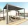 Mendler Pergola MCW-L46 Anthrazit 10 cm Alu-Gestell 3 x 3 m