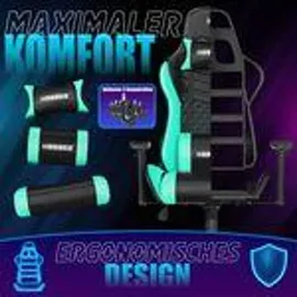 Kesser Gamingstuhl Ergonomisch Grün/Schwarz PC