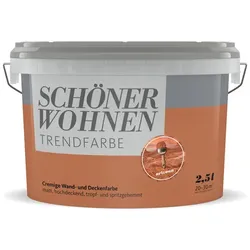 SCHÖNER WOHNEN FARBE Dispersionsfarbe »Trendfarbe«, Arizona, matt, 2,5 l - rot