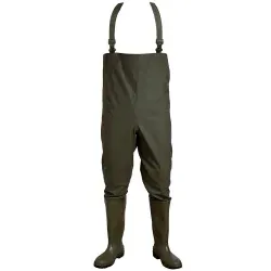 ELKA® Rainwear Wathose olive 600g mit langen Stiefeln 1 Stück, Größe: 44