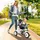 Homcom 6-in-1 Weiß, Metall, 47x98x105 cm, Outdoor Spielzeug, Kinderfahrzeuge