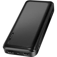 Logilink Powerbank 20000mAh 2x USB-A, 1x USB-C schwarz