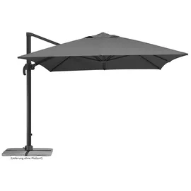 Schneider Ampelschirm Rhodos Grande 400 cm x 300 cm Anthrazit