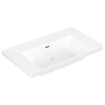 Villeroy & Boch V&B Schrank-Waschtisch Subway 3.0 80x47cm, eck., m ÜL, stone white C-plus