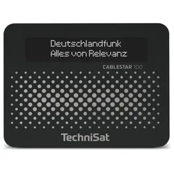 TECHNISAT Digital-Radio-Empfangsteil CABLESTAR100 sw