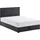Atlantic Home Collection Boxbett Benita, mit Taschen-Federkernmatratze und Bettkasten, grau