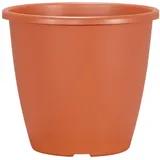 Geli Pflanzkübel Geli Pflanztopf terracotta Serie Nevada aus Kunststoff Ø 20 - 35 cm orange 20.5 cm