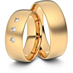 Trauringe Freiberg 333er RosÈgold - 2407