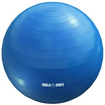 Gorilla Sports Gymnastikball Blau 75 cm