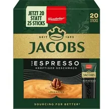 Jacobs Espresso Instant-Kaffee 20 St.