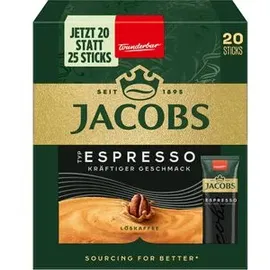 Jacobs Espresso Instant-Kaffee 20 St.