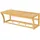 [en.casa] Langeland Hängeregal 1 Ablage 60 x 20 x 180 cm Beige