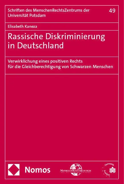 Rassische Diskriminierung In Deutschland - Elisabeth Kaneza  Kartoniert (TB)