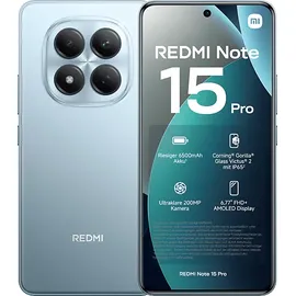 Xiaomi Redmi Note 15 Pro 8 GB RAM 256 GB Glacier Blue