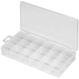 goobay Plastikleerbox mit 18 Fächern