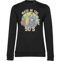 Teletubbies Made In The 90s Girly Sweatshirt Schwarz XXL