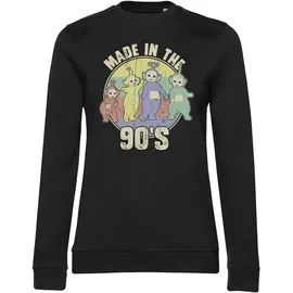Teletubbies Made In The 90s Girly Sweatshirt Schwarz XXL