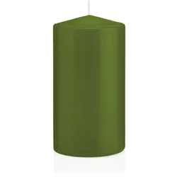 Wiedemann Kerzen Stumpenkerzen Olive 200 x Ø 70 mm, 12 Stück, Kerzen in RAL Kerzengüte Qualität