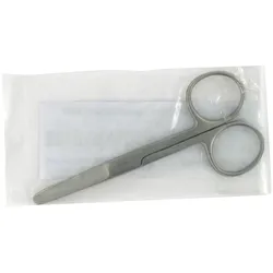 Verbandschere stumpf/stumpf 10 cm