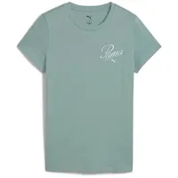 Puma T-Shirt ESS SCRIPT TEE«, grün