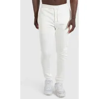 SMILODOX Jogginghose Aldin, Größe 3XL in Weiß Creme