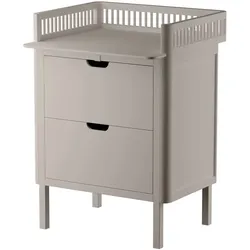 Sebra - Wickelkommode mit Schubladen, jetty beige