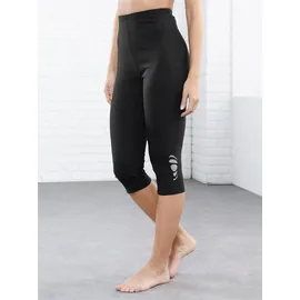 Sieh an! Caprileggings Hosen Schwarz 50