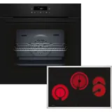 Neff BTX48PB0 Backofen-Set + T18SDH9L0, Backofen, Elektrokochfeld