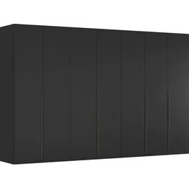 Rauch Drehtürenschrank Montclar 350 x 223 x 60 cm Schwarz/Grau