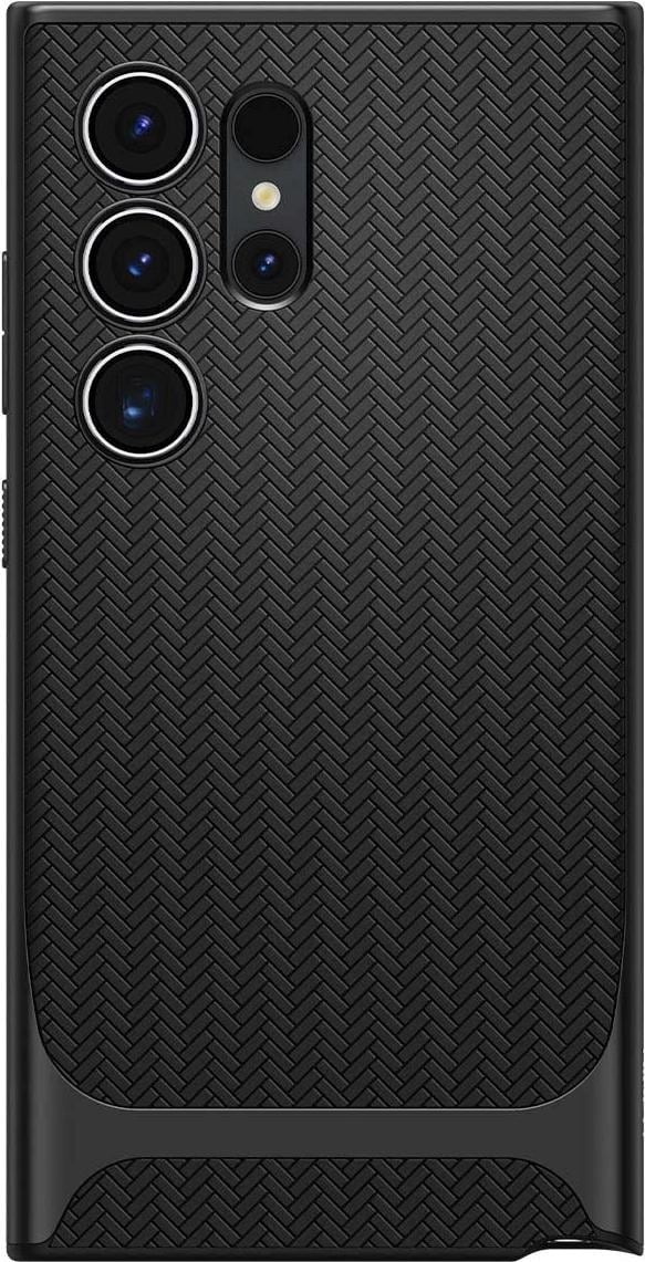 Spigen Neo Hybrid Sam S24 Ultra S928 czarny/black ACS07304 (Galaxy S24 Ultra), Smartphone Hülle, Schwarz