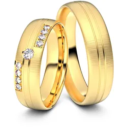 Trauringe Bielefeld 750er Gelbgold - 3119