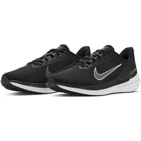 Nike Air Winflo 9 Sneaker, Black/White-DK Smoke Grey, 44.5 EU