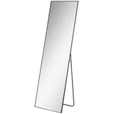 Homcom Ganzkörperspiegel 160 x 49 cm Schwarz