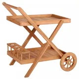 bene living Servierwagen Chester Teak